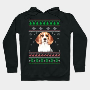 Cute Beagle Dog Lover Ugly Christmas Sweater For Women And Men Funny Gifts Hoodie